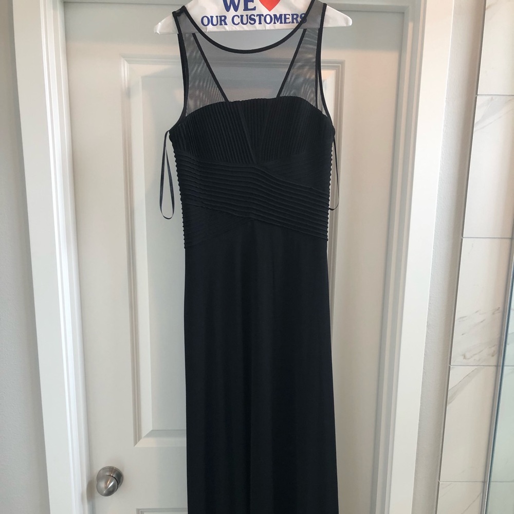 Calvin Klein full length black dress - sz 4